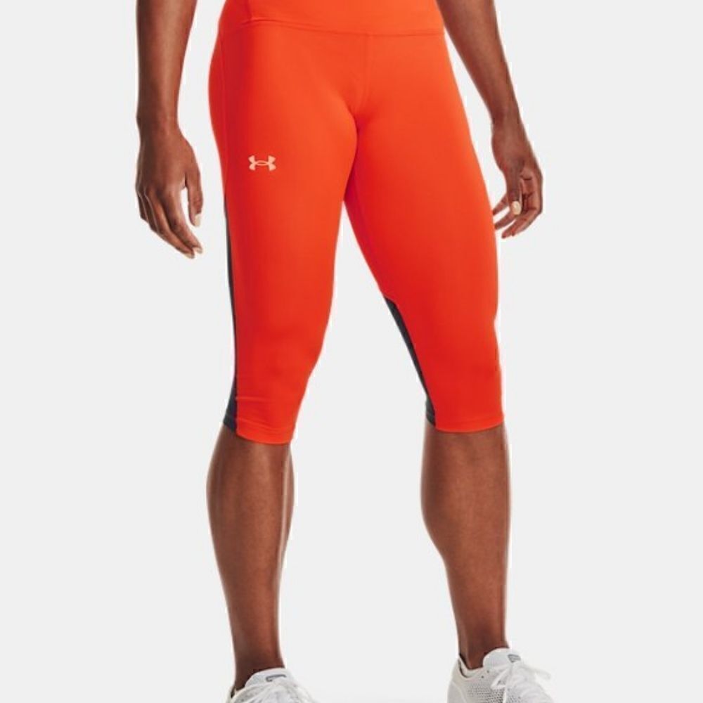 Under Armour UA Fly Fast Compression Pants Leggings Speed Run Capri Small S